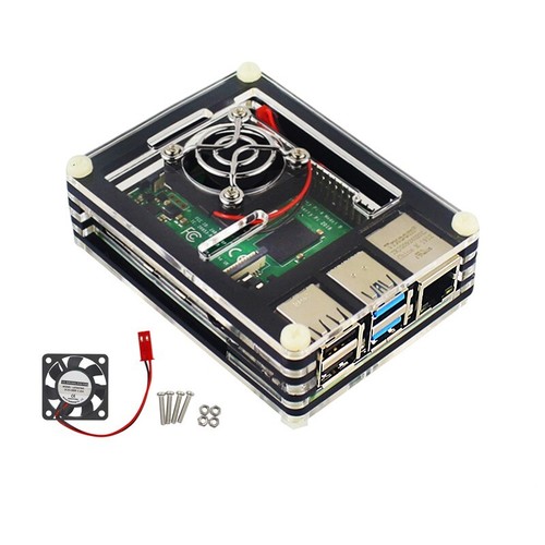 Raspberry Pi 4 8GB Starter-Kit - 7-Zoll Touchscreen, 5V 3A Netzte, 32GB SD Karte - Bild 4 von 11