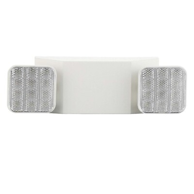UL Listed 1 Pack White Led Emergency Light / Battery Backup for Home/Business.
