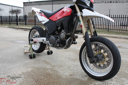 T-Rex Racing 2005 - 2010 Husqvarna SM / SMR / TC / TE No Cut Frame Sliders - Picture 2 of 5