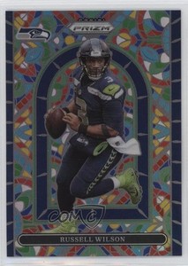 2021 Panini Prizm Stained Glass Russell Wilson #SG-14
