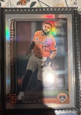 2025 Topps Series 2 - Heliot Ramos #527 Rainbow Foilboard