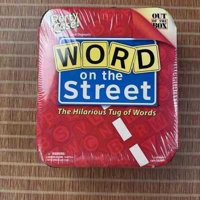 Word On The Street The Hilarious Tug Of Words educative board game Party Case