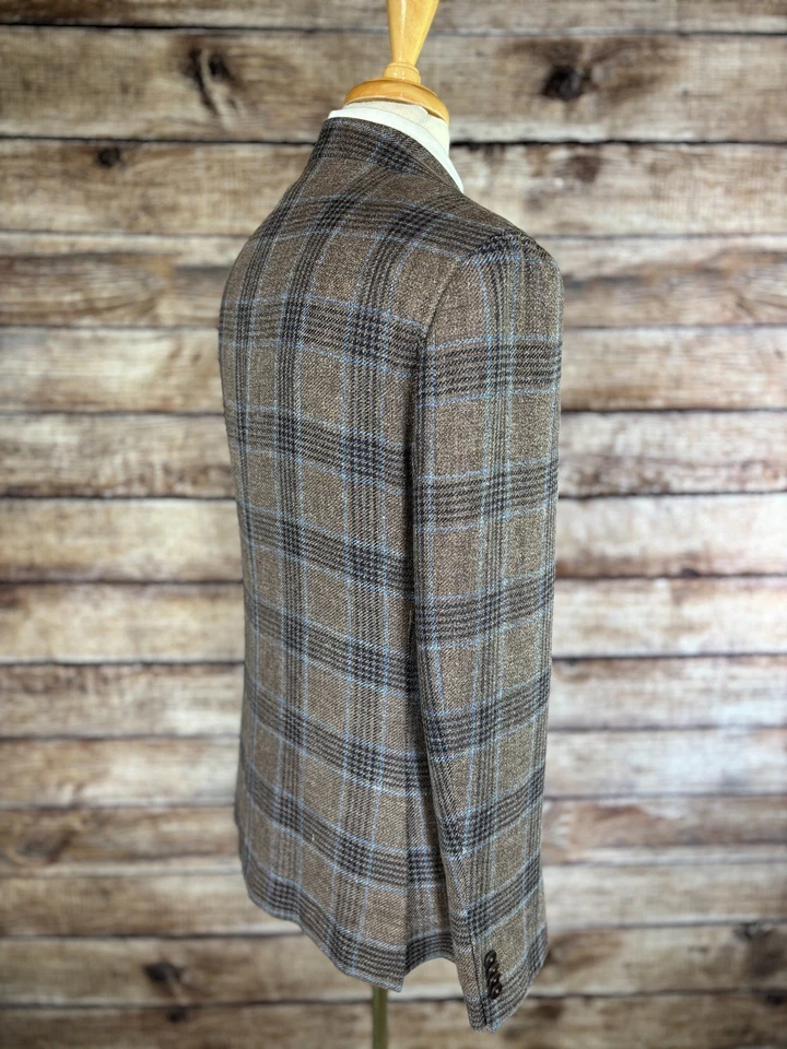 Blazer Z Zegna Lino Seda Talla 44 (54 EUR) 42 NUEVO CON ETIQUETAS Foto 4 de 4