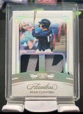 2024 Panini Flawless Ryan Clifford #DP-RC Dual Prospect Patches /18 📈🔥⚾