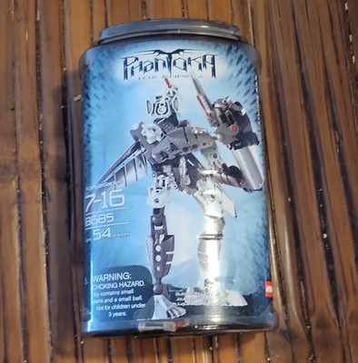 LEGO BIONICLE Phantoka Toa Kopaka (Kopaka) 8685 Canister Set 54 pcs Complete