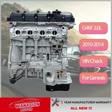 Long Block Engine Assembly For 10-14 Hyundai Genesis Coupe G4KF 2.0T Trubo L4