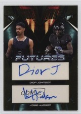 2024 Leaf Futures Double Down Green /8 Dior Johnson Kobe Hudson #DD-10 1m6p
