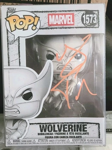 Hugh Jackman Autographed Wolverine Funko Pop With Certification