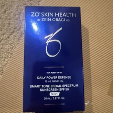 Zo Skin Health Daily Power Defense & Smart Tone Broad-Spectrum Sunscreen Spf 50