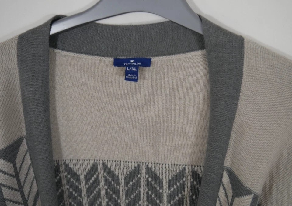 Damen TOM TAILOR Strickjacke Überwurf Lagenlook Weich Elegant Größe 44/46/48 NEU - Image 4 of 4