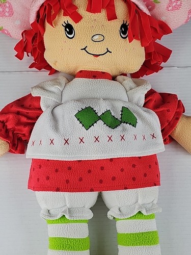 Strawberry Shortcake 2002 Jumbo Doll Pillow Plush - 30” - Picture 4 of 14