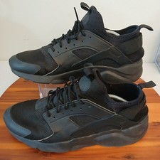 Nike Air Huarache Ultra Mens 13 Triple Black ...