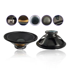 Pair 18 Inch Raw Replacement  Sub Woofers for Loud PA Speaker Driver Full Range