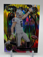 2024 Panini Select AJ Cole Club Level#203 Red & Yellow Shock Prizm