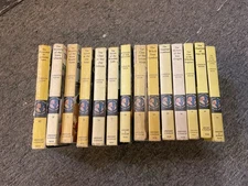 Lot of 13 Vintage Nancy Drew Mystery Stories Hardcover Books by Carolyn Keene