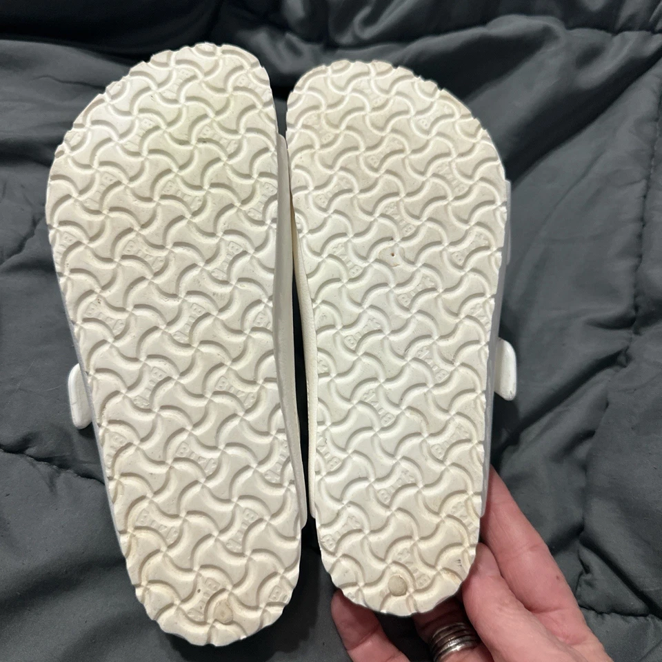 Birkenstock Youth Arizona EVA Sandals Size 32 EU/ 1 - 1.5 US White - Изображение 4 из 4