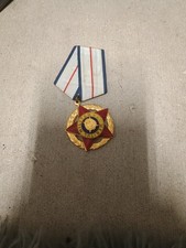 Romania RSR Order of Military Merit Class II 1976 Original Medal Good Condition 