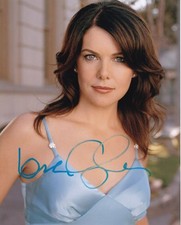 LAUREN GRAHAM signed autograph 20x25cm GILMORE GIRLS in person autograph COA
