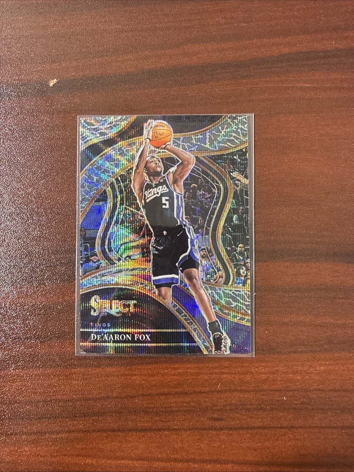 2023-24 Panini Select - Courtside De'Aaron Fox #49 Elephant Prizm SSP