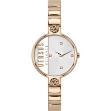 Womens Wristwatch VERSUS Versace RUE DENOYEZ VSP1U0319 Steel Gold Rose Swarovski