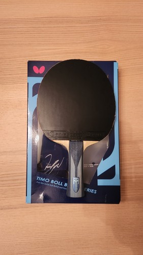 Butterfly Timo Boll Alc With XIOM JEKYLL AND HYDE AND BUTTERFLY T ENERGY RUBBERS