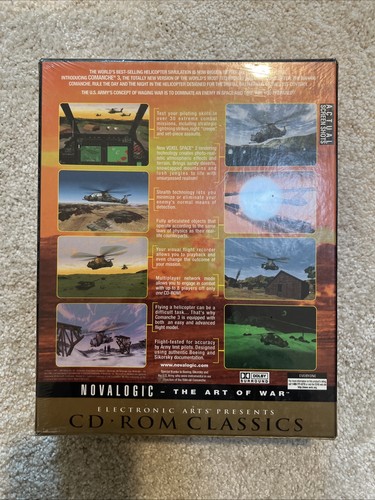 Comanche 3 Novalogic PC - CD ROM Classics - NUEVO / SELLADO - ¡Sin abrir! - Imagen 2 de 9