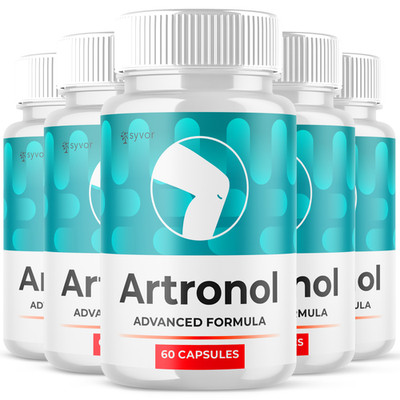 (5 Pack) Artronol Advanced Joint Support Formula Vitamin Supplement 300 Capsules