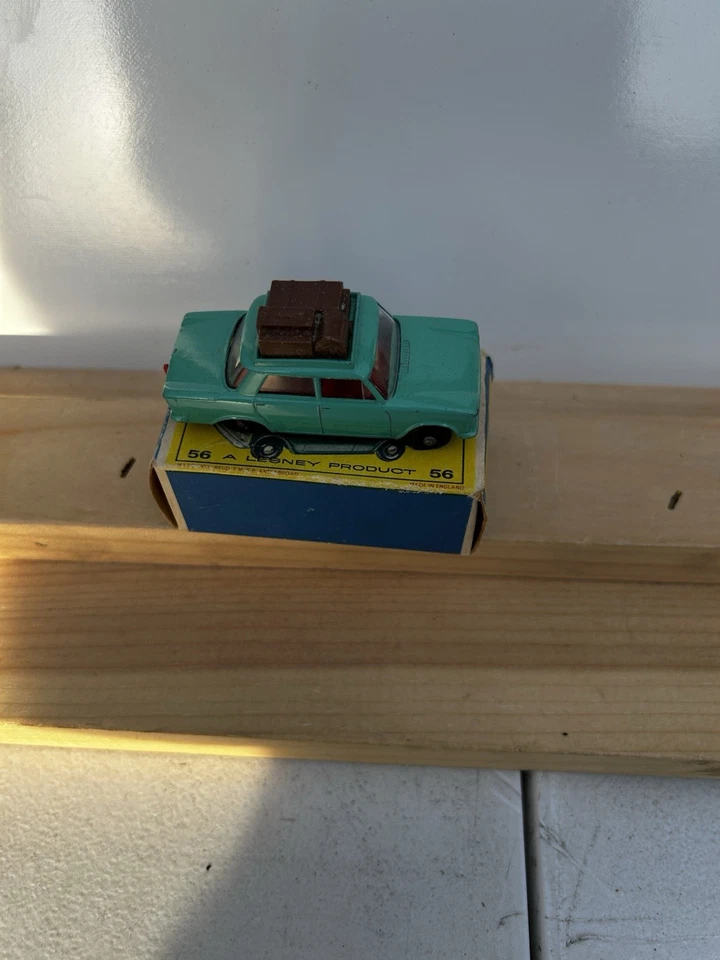 Vintage Matchbox Lesney No. 56-B Fiat 1500 Nice Condition Made In England 776 - Image 4 of 4