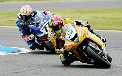 Chris Walker of Great Britain Kawasaki at the first race of the Wo- 2005 Photo