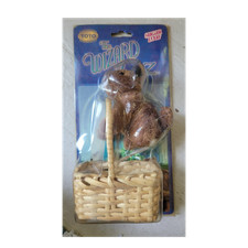 Nanco The Wizard of Oz Toto Plush Doll Playset with Basket, Original Packaging