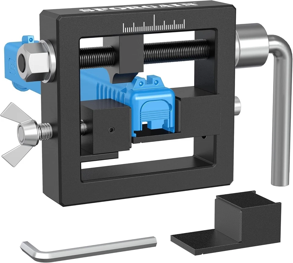 SPORGAIN Heavy-Duty Pistol Sight Pusher Tool for Glock 19 43 & Similar-Fits Square Slides