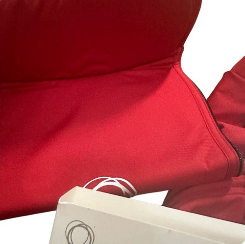 Bugaboo Buffalo Extendable Sun Canopy & Bassinet Apron Brand New In Box Red - Picture 3 of 4