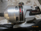 Vintage Daiwa Minicast 2 Spincast Travel Rod Reel Combo MC-59S w/ Case — photo 2