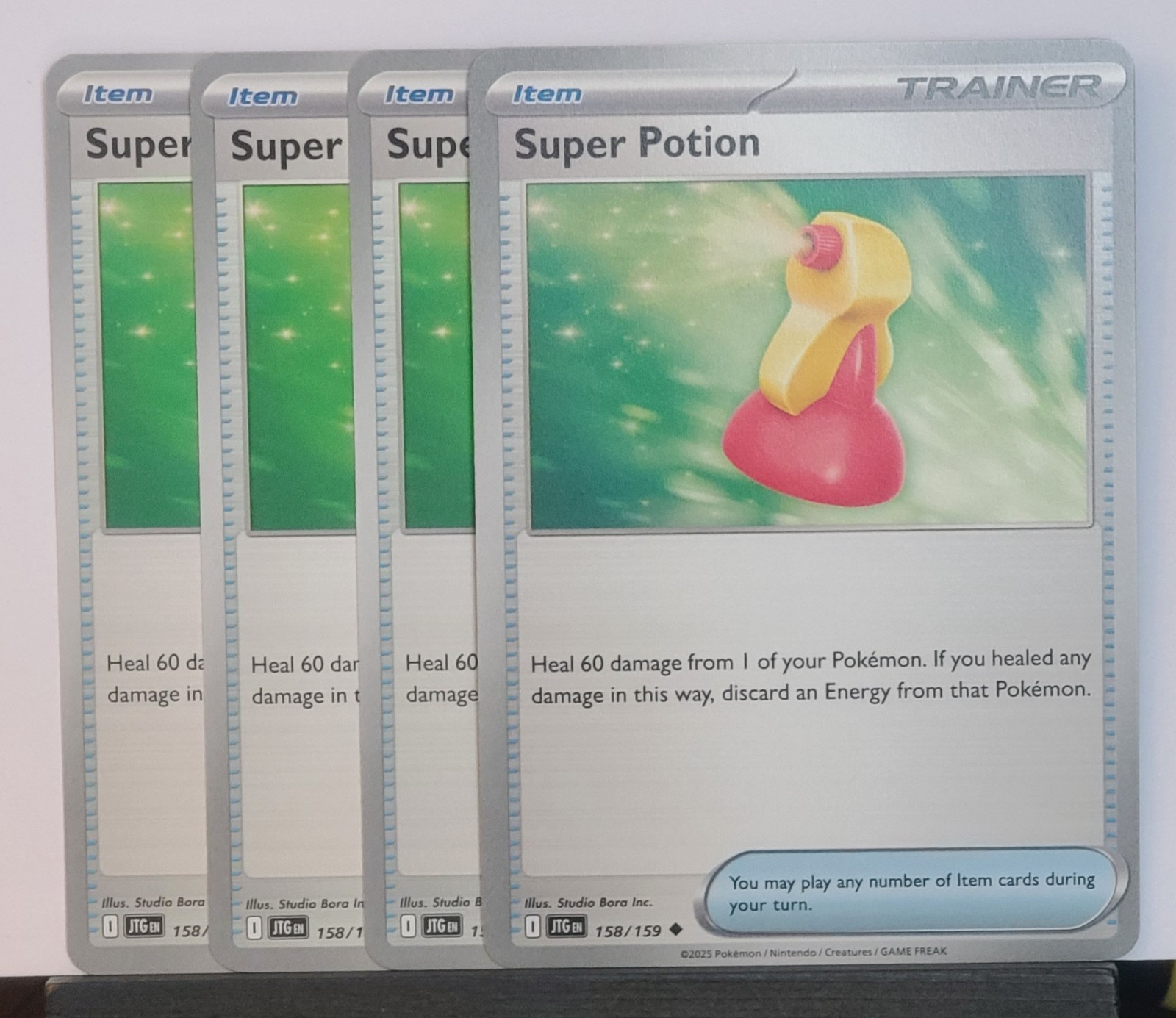 x4 Super Potion - 158/159 - Journey Together - English - NM/M - Pokemon