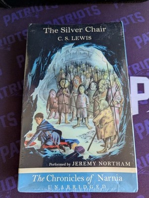 Chronicles Of Narnia The Silver Chair 6 Cassette C.S.Lewis Harper Audio NEW