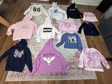 Lot of Girls Sweatshirts Different Brands and Different Sizes In Great Shape