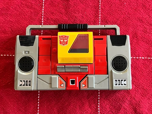 Blaster Vintage Transformers G1 Action Figure 1984 Hasbro Boombox