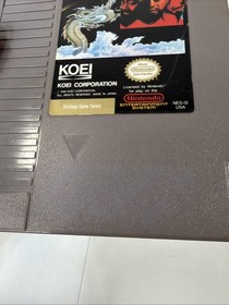 Romance of the Three Kingdoms (Nintendo NES, 1989) Tested