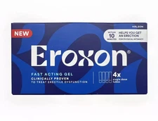 Eroxon Fast Acting StimGel 4x Single Dose Tubes Exp: 1/27 or later