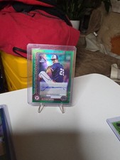 2025 Topps Pro Debut - Chrome Travis Sykora #PDC-8 Green Wave Refractor /99 (RC)