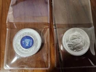 Lot of 2 - 2 Troy oz Buffalo .999 Fine Silver Round