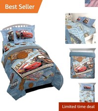 Transform Your Child's Room with Disney Cars 7-Piece Full Bed Set - Great Gift