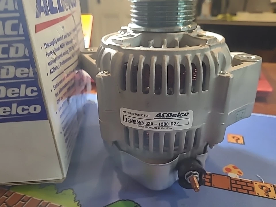 Alternador ACDelco 335-1288 19338658 para 1994-2001 Toyota Camry RAV4 Solara - Imagem 2 de 4