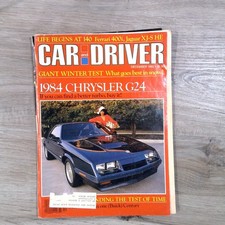 CAR and DRIVER Magazine December 1982 Chrysler G24 Ferrari Jaguar Audi