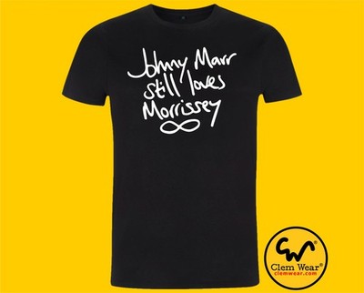 Morrissey Johnny Marr The Smiths Tee Tshirt Kunst T-Shirt Unisex Herren UK Tote