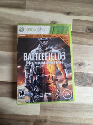 EA Battlefield 3 Premium Edition Xbox 360 NTSC-U/C Shooter M w/ Case Disc