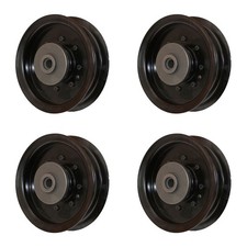 4PK Pulley for 48" 54" Deck Fits Craftsman 196104 532196104 197380 532197380