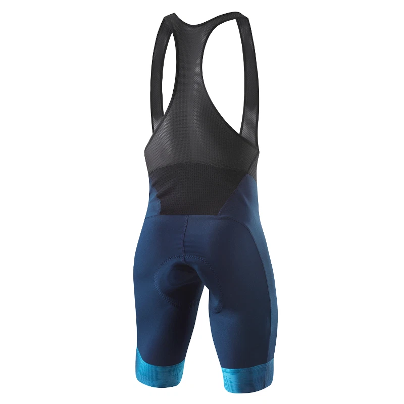 Cuissard cycliste Loeffler M Cuissard à Bretelles Volta pour Homme-Bleu - Photo 2/4