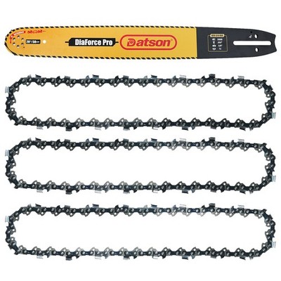 10'' Replacement Chainsaw Guide Bar and Chain For Hitachi / Hikoki Model CS33EB