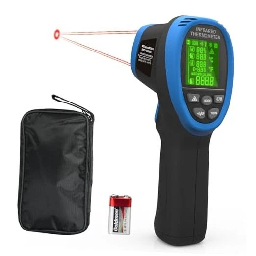 Infrared Thermometer Gun - 58°F1472°F - Dual Laser Pyrometer - Non-Contact Blue
Opens in a new windo
